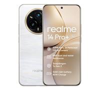 realme 14Pro+ 5G Smartphone 8+256 GB Teléfono Móvil, Snapdragon 7S Gen3, Batería 5280mAh Carga Rápida de 80W,120Hz 6.83" OLED+ Pantalla, Cámara Triple de 50MP OIS con Dual SIM, Blanco