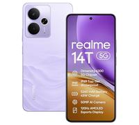realme 14T 5G Móvil Smartphone 8+256GB,Dimensity 6300 5G Chipset,50MP Ai Camera,6.67'' 120Hz Super AMOLED Display,5260mAh Massive Battery,Dual Sim,NFC,Morado