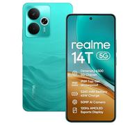realme 14T 5G Smartphone 8+256GB,Dimensity 6300 5G Chipset,50MP Ai Camera,6.67'' 120Hz Super AMOLED Display,5260mAh Massive Battery,Dual Sim,NFC,Verde