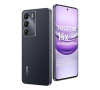 realme 14x 5G Smartphone 6+128GB,Chipset Dimensity 6300 5G,Cámara de Enfoque automático de 50MP,Pantalla IP64 120Hz,6,67 Pulgadas,Batería 5000mAh,NFC,Soporte para Tarjeta Micro-SD,Negro