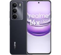 realme 14x 5G Smartphone 8+256 GB Teléfono Móvil, Procesador Dimensity 6300, 120Hz 6.67" HD+ Pantalla, Batería 5000mAh, Dual SIM Sin Cargador, Negro