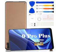 Realme 9 Pro Plus - Pantalla LCD de repuesto para Realme 9 Pro+ Display RMX3392 RMX3393, kit de piezas de reparación de digitalizador de pantalla táctil (negro, sin marco)