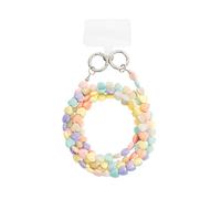 Correa para Smartphone - BigBen - Perlas en Forma de Corazón - Multicolor - Práctica - Estilosa