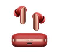 realme Buds Air 7 Pro Auriculares Inalámbricos Bluetooth, Traducción de Voz IA en Tiempo Real, Controlador Dual-DAC, 48 h de Reproducción, ANC 53 dB, Audio Espacial, Rojo Ardiente