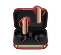 realme Buds Air 7 Pro Auriculares Inalámbricos,Tri-Mic 53dB Deep Active Noise Cancellation,48H Tiempo de Reproducción IP55 Impermeable Bluetooth 5.4 Auriculares Inalámbricos,Rojo