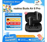 realme Buds Air 8 Pro 2026, Nuevos Auriculares Bluetooth Inalámbricos, Cancelación de Ruido Ultra Profunda de 55dB para Smartphone 5G realme 16 Pro Plus realme GT 7t Versión Europea Master White