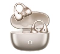 realme Buds Clip - Auriculares inalámbricos de oreja abierta, controladores de imán dual de 11 mm, audio espacial 3D, tiempo de reproducción de 36 horas, AI ENC, IP55, 45 ms de baja latencia (oro