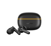 realme Buds T200 Lite - Auriculares inalámbricos Bluetooth 5.4 impermeables IPX4, eliminación de ruido de llamada profundo, altavoz de graves de 12,44 mm, duración de escucha de 48 horas, negro