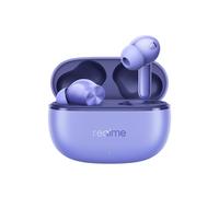 realme Buds T200 Lite, emparejamiento con Dos Dispositivos, Resistencia al Agua IPX4, conectividad Bluetooth 5.4, batería de Larga duración, latencia ultrabaja, Morado