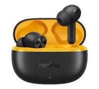 realme Buds T200 Lite, emparejamiento con Dos Dispositivos, Resistencia al Agua IPX4, conectividad Bluetooth 5.4, batería de Larga duración, latencia ultrabaja, Negro