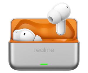 realme Buds T500 Pro Auriculares Bluetooth Inalámbricos,Cancelación de Ruido (ANC), Controladores de 12,4 mm, Batería de 56 h, Traducción AI,Tipo-C, Controles táctiles,IP55, Diseño Candy Box, Plata
