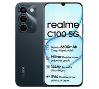 realme C100 5G Smartphone 4GB RAM+ 128GB ROM, Batería Titan 6600mAh y Carga Rápida 45W, Teléfono Móvil con 144Hz Ultra Brillante, Android 16 Móviles Resistencia a Antigolpes Militar, Carga Inversa Púr