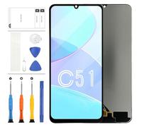 Realme C51 4G RMX3830 Pantalla LCD de repuesto para Realme C51 4G RMX3830 LCD Display para Realme C51 4G RMX3830 LCD Digitizer Touch Screen Assembly Kits de reparación de repuesto
