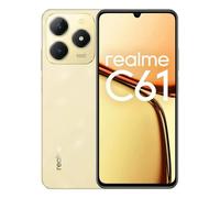 REALME C61 6GB 128GB 6.74" LCD 90Hz 4G Dual SIM NFC IP44 Carga Rápida Android 14 Oro