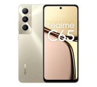 realme C65 Smartphone 6+128 GB Teléfono Móvil, Batería 5000mAh, Cámara de 50 MP con IA, 6.72" FHD+ 90Hz Pantalla, Helio G88, Doble SIM con NFC, Oro