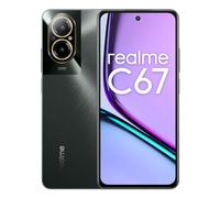 realme C67 Teléfono Móvil 4G, 8 + 256GB, Cámara de 108 MP con Zoom 3X en el Sensor, Conjunto de Chips Snapdragon 685 de 6 NM, Diseño Ultrafino de 7,59 mm, Gran batería de 5000 mAh, Black Rock
