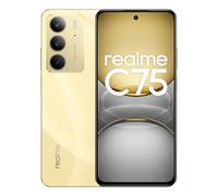 realme C75 4G Teléfono 8+128GB, Protección de Vidrio Blindado IP69, Batería de Larga Vida de 5828 mAh, Pantalla de Alta Definición Completa de 6,72 Pulgadas, Oro (Sin Adaptadores)
