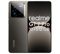realme GT 7 Pro 5G Smartphone, 12GB+512GB, AI Display RealWorld Eco², Batería 6500 mAh, Qualcomm Snapdragon 8 Elite, Triple Cámara Trasera de 50MP, Móvil Selfie de 16MP, Galaxy Gris
