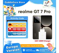 realme Smartphone GT 7 Pro 5G Teléfono Móvil 12+256GB, Procesador Snapdragon 8 Elite, Pantalla RealWorld Eco², Cámara de instantáneas ultranítidas con IA, Naranja, Exclusivo de Amazon