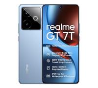 realme GT 7T 5G Smartphone,Batería 7000mAh,Dimensity 8400-MAX,Cámara 50 MP+32 MP,120Hz 6.78" Pantalla,12GB+256GB Telefono Movil,Dual SIM Android 15,NFC IP69, Sin Cargador,Azul