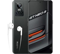 realme GT neo 3 150 W - 12+256GB 5G Smartphone Libre, Carga SuperDart de 150W, Procesador MediaTek Dimensity 8100, Pantalla Super OLED de 120 Hz,Dual Sim,NFC,Asphalt Black