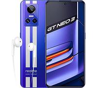 realme GT neo 3 150 W - 12+256GB 5G Smartphone Libre, Carga SuperDart de 150W, Procesador MediaTek Dimensity 8100, Pantalla Super OLED de 120 Hz,Dual Sim,NFC,Nitro Blue
