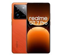 realme GT7 Pro 5G Smartphone 12+256 GB Teléfono Móvil, Procesador Snapdragon 8 Elite Pantalla Eco² 6.78" Cámara Triple de 50MP con IA Batería de 6500mAh Carga Rápida de 120W Resistencia IP69 Naranja