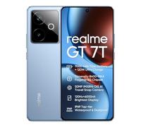 realme GT7T 5G Smartphone 12+512GB, Cámara IMX896 Flagship, Chipset MTK8400-MAX Flagship, Pantalla Pro-Esports 6.78'' 120Hz, Batería 7000mAh, Ultra Charge 120W, IP69, GT Boost, Android 15-Azul