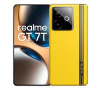 realme GT7T 5G Smartphone 12+512GB, Cámara IMX896 Flagship, Chipset MTK8400-MAX Flagship, Pantalla Pro-Esports 6.78'' 120Hz, Batería 7000mAh, Ultra Charge 120W, IP69, GT Boost, Android 15-Amarillo
