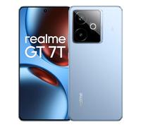 realme GT7T 5G Smartphone 12+512GB, Cámara IMX896 Flagship, Chipset MTK8400-MAX Flagship, Pantalla Pro-Esports 6.78'' 120Hz, Batería 7000mAh, Ultra Charge 120W, IP69, GT Boost, Android 15-Azul