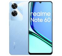 realme Note 60 Smartphone Android, 4G Teléfono Móvil Dual SIM, 90Hz Pantalla LCD de 6.74", 4GB RAM 128GB ROM, Batería de 5000mAh, 32MP Cámara Clara, Azul, sin Adaptador
