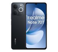 Smartphone realme Note 70T 4GB/128GB 6.74" Batería 6000mAh IA WiFi 5 Android 15 Negro