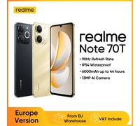 Realme Note 70T 4G 4GB 256GB 6.74" Negro