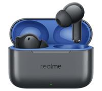 realme T200 Auriculares Bluetooth Inalámbricos con ANC (Cancelación Activa de Ruido), 40h+ de Duración, Carga Rápida USB-C, Graves Potentes, Sonido 3D Inmersivo, Resistente al Agua IPX4, Gris Místico