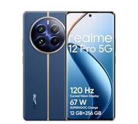 realme Teléfono Móvil 12 Pro 5G 12 + 256GB, Cámara para Retratos con teleobjetivo, Sony IMX882 con OIS, Pantalla de visión Curva de 120Hz, Procesador Snapdragon® 6 de 1ª generación 5G, Submarine Blue