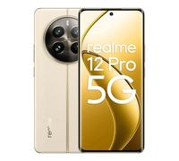 realme Teléfono Móvil 12 Pro 5G 8 + 256GB, Cámara para retratos con teleobjetivo, Sony IMX882 con OIS, Pantalla de visión curva de 120Hz, Procesador Snapdragon 6 de 1ª generación 5G, Navigator Beige