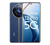 realme Teléfono Móvil 12 Pro 5G 8 + 256GB, Cámara para retratos con teleobjetivo, Sony IMX882 con OIS, Pantalla de visión curva de 120Hz, Procesador Snapdragon 6 de 1ª generación 5G, Submarine Blue