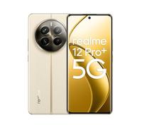 realme Teléfono Móvil 12 Pro+ 5G 8 + 256GB, Cámara periscopio para retratos, Sony IMX890 con OIS, Procesador Snapdragon 7s de 2ª generación 5G, Pantalla de visión curva de 120Hz, Navigator Beige