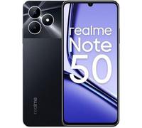realme Teléfono Móvil Note 50 4G 4+128GB, Pantalla Realista de 90 Hz, Cámara de 13 MP con IA, Cuerpo Ultrafino de 7,99 mm, Gran batería de 5000 mAh, Negro Medianoche