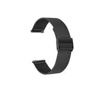 Realme Watch S Pro Correa de metal de malla con cierre a presión KRD45 Negro | Color: Negro
