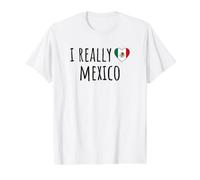 Realmente Amo a México Camiseta gráfica económica