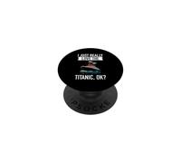 Realmente Amo al Titanic Icebearg RMS Titanic Lover PopSockets PopGrip Adhesivo
