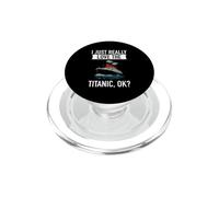 Realmente Amo al Titanic Icebearg RMS Titanic Lover PopSockets PopGrip para MagSafe