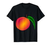 Realmente Amo Las nectarinas - Nectarina melocotón Fruta Camiseta gráfica económica, Hombre, Negro, XL