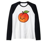 Realmente Amo Las nectarinas - Nectarina melocotón Fruta Camiseta Manga Raglan