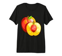 Realmente Amo Las nectarinas - Nectarina melocotón Fruta Camiseta Premium