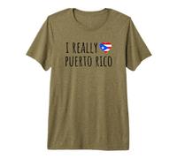 Realmente Amo Puerto Rico Camiseta Premium