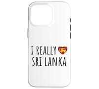 Realmente amo Sri Lanka Carcasa para iPhone 16 Pro