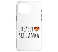 Realmente amo Sri Lanka Carcasa para iPhone 16 Pro Max