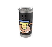 Realmente como Atole Atolli Atol Atol De Elote Masa Mexicano Vaso térmico de acero inoxidable de doble pared